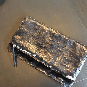 Stella & Dot sequin clutch